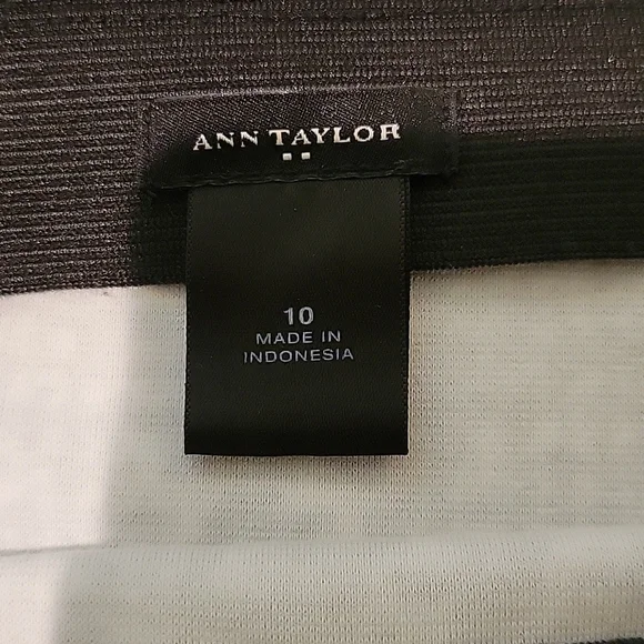 Ann Taylor pencil tweed-like skirt without the wool. Size 10 - Picture 4 of 6